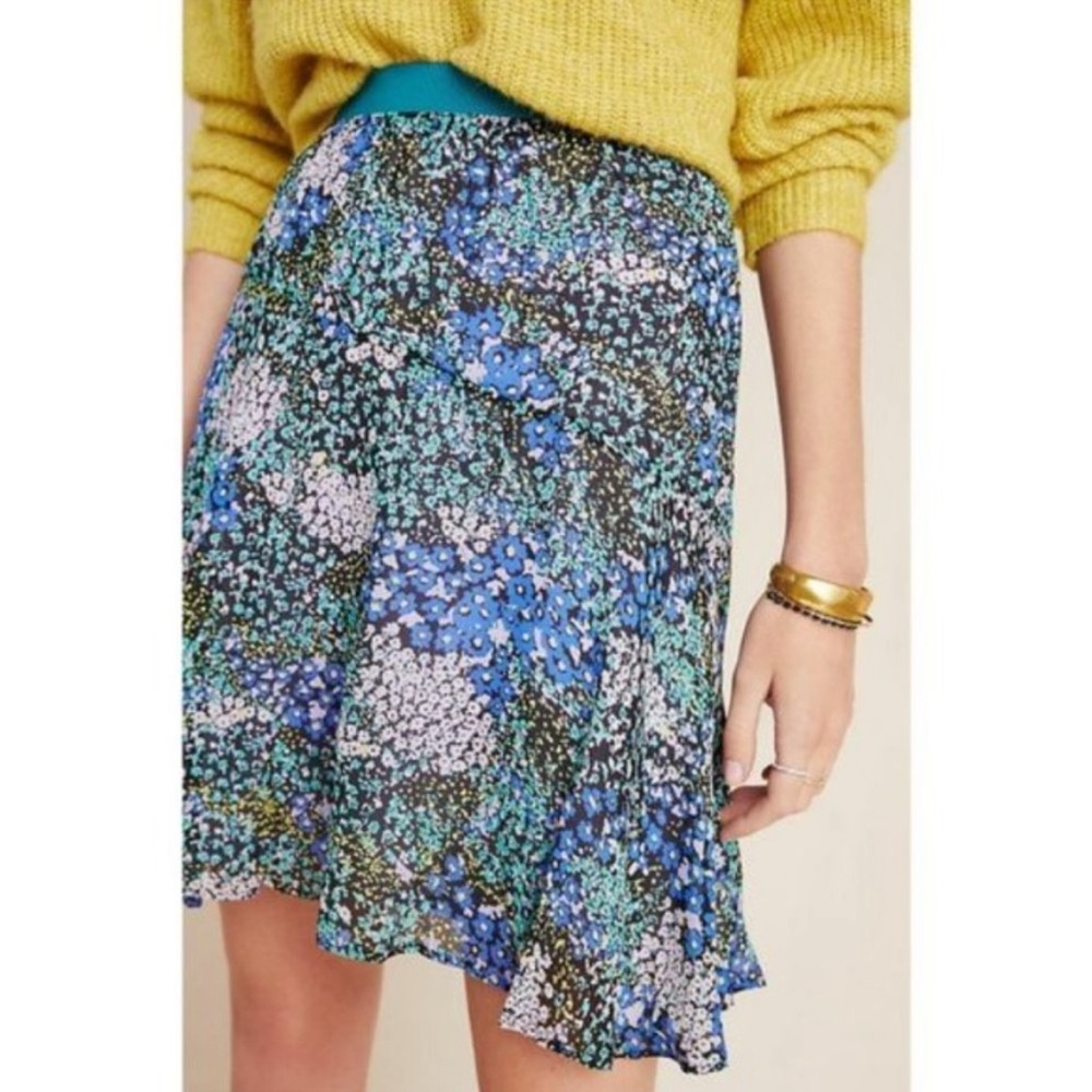 Anthropologie Maeve Kerry Mini Skirt - Picture 4 of 8
